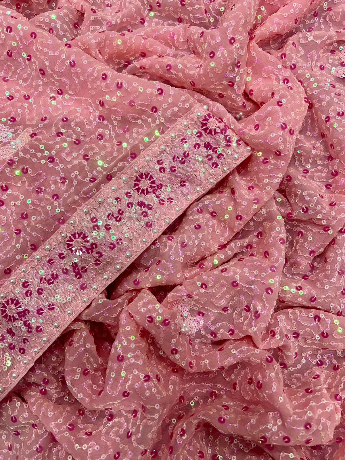 Sequins Saree
