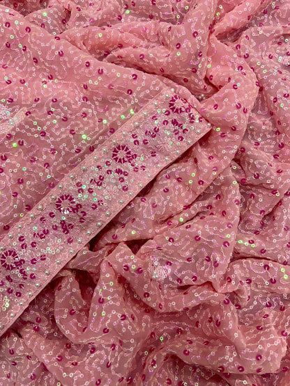 Sequins Saree