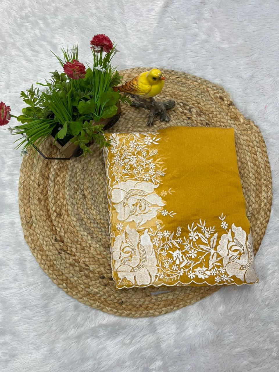 Sequins Saree