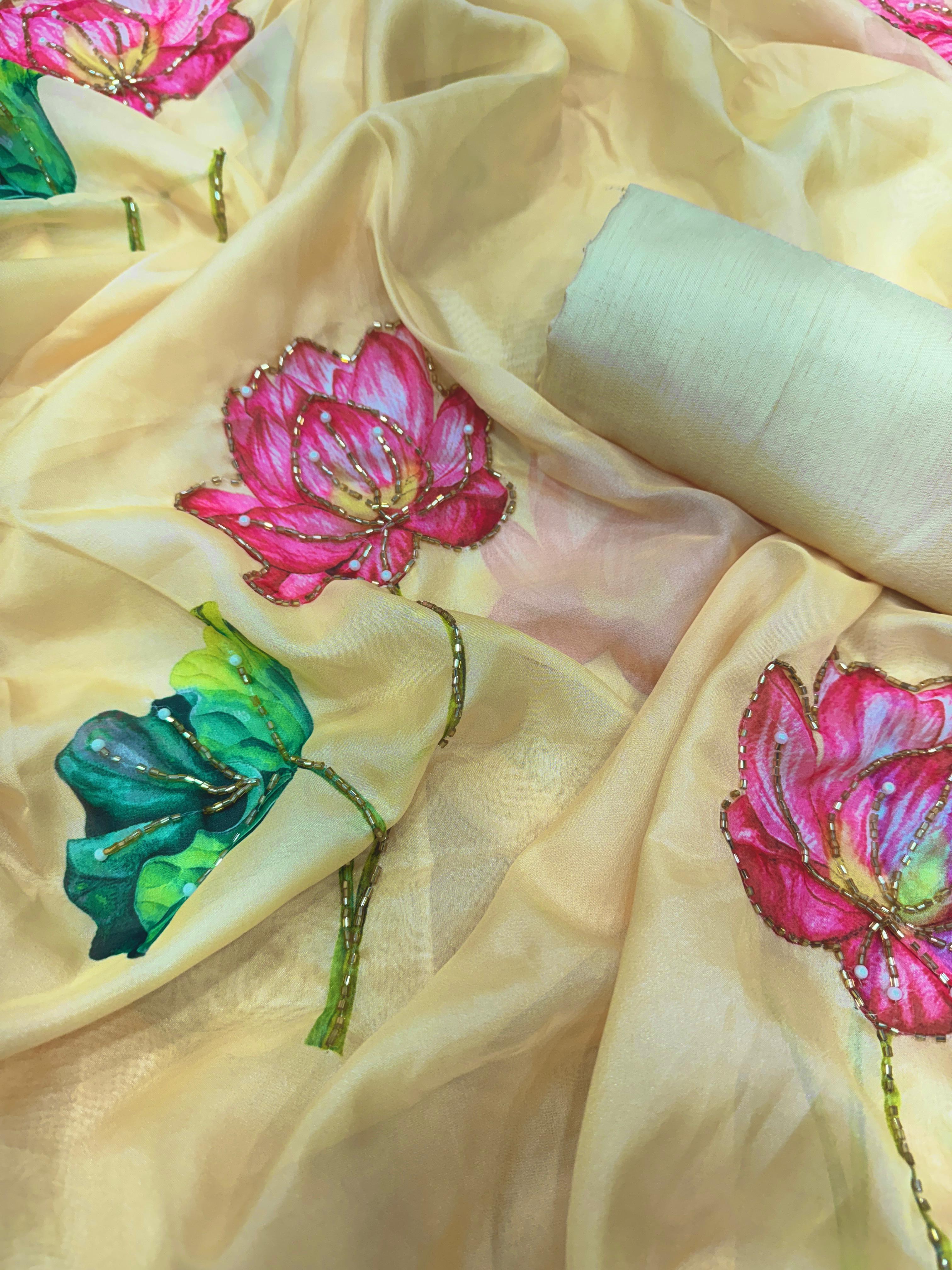 Georgette Saree