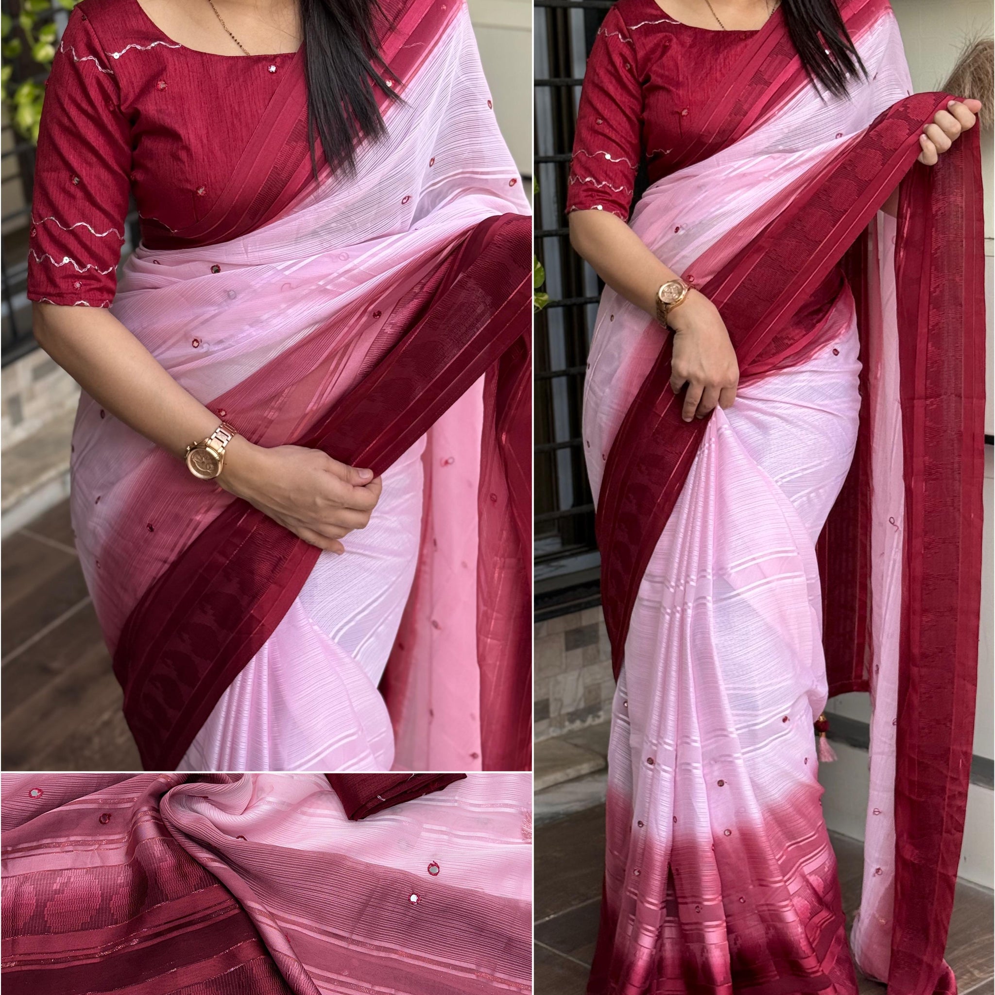 Georgette Saree