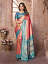 Peach Pure Soft Tissue Banarasi Saree Banarasi Saree Anant Tex Exports Pvt.Ltd..