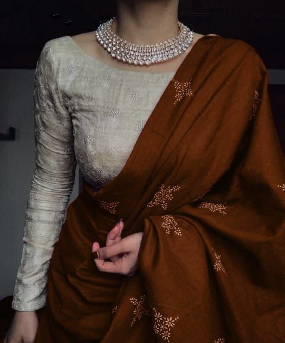 Daily Wear Pure Soft Chanderi Cotton Digital Print Saree Cotton saree Anant Tex Exports Pvt.Ltd..