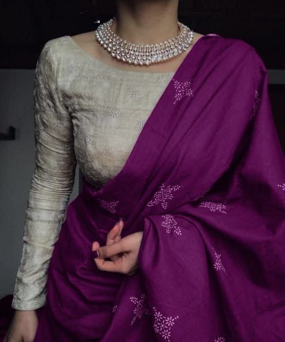 Daily Wear Pure Soft Chanderi Cotton Digital Print Saree Cotton saree Anant Tex Exports Pvt.Ltd..