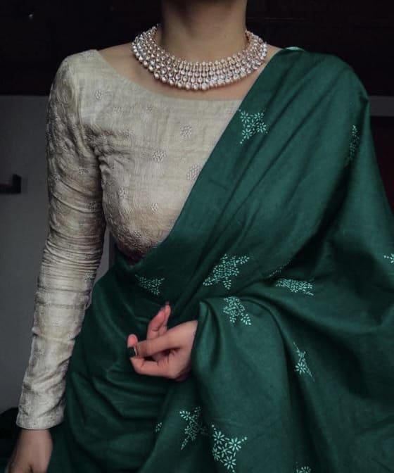 Daily Wear Pure Soft Chanderi Cotton Digital Print Saree Cotton saree Anant Tex Exports Pvt.Ltd..