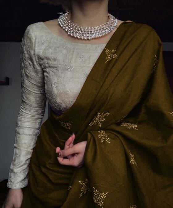 Daily Wear Pure Soft Chanderi Cotton Digital Print Saree Cotton saree Anant Tex Exports Pvt.Ltd..