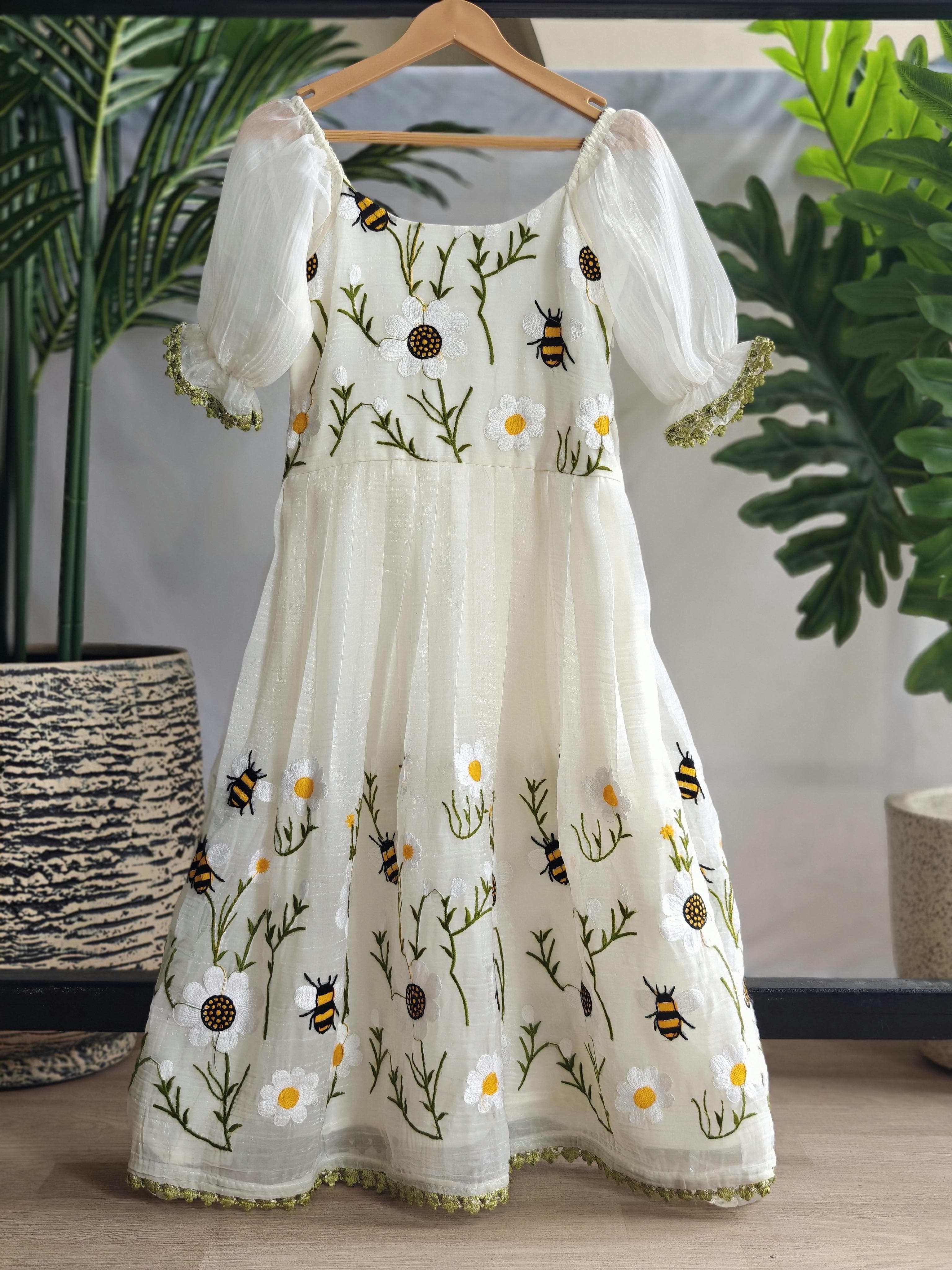 Cream Pure Crush Organza Kid&