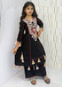 Black Pure Soft Cotton Kids Salwar Suit kids dress Anant Tex Exports Pvt.Ltd..
