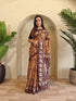 Yellow Pure Cotton Kalamkari Digital Print Saree Cotton saree Anant Tex Exports Pvt.Ltd..