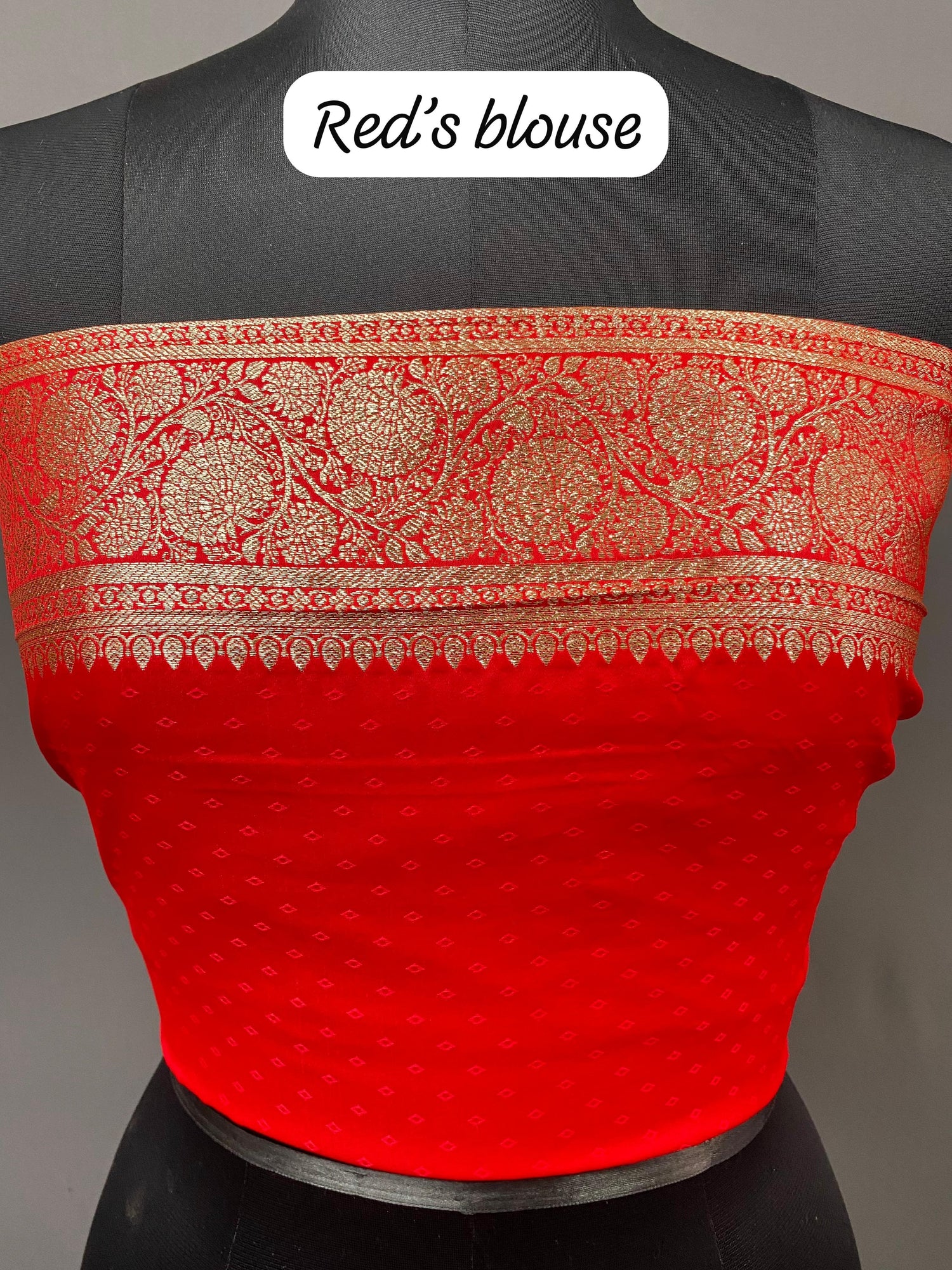 Red Pure Banarasi Mushro Satin Silk Saree Banarasi Saree Anant Tex Exports Pvt.Ltd..