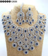 American Diamond Necklace Set Imitation jewellery Anant Tex Exports Pvt.Ltd..