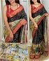 Black Pure Soft Cotton Jacquard Saree Cotton saree Anant Tex Exports Pvt.Ltd..