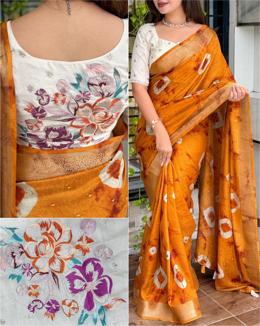 Mustard Pure Viscose Cotton Designer Saree Cotton saree Anant Tex Exports Pvt.Ltd..