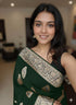 Green Pure Soft Heavy Faux Georgatte Saree Georgette Saree Anant Tex Exports Pvt.Ltd..