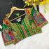 Green Pure Pure Soft Indo Cotton Silk Bridal Blouse Sleevless Blouse Anant Tex Exports Pvt.Ltd..