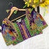 Lavender Pure Soft Indo Cotton Silk Bridal Blouse Sleevless Blouse Anant Tex Exports Pvt.Ltd..
