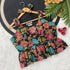 Black Pure Crape Viscose Floral Print Half Sleeve Peplum Blouse Half Sleeve Anant Tex Exports Pvt.Ltd..