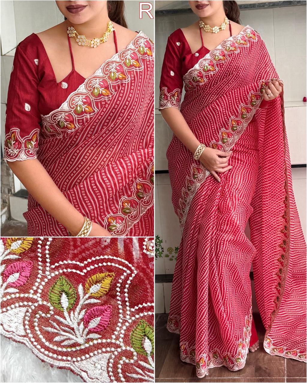 Rani Pure Soft Cotton Satin Saree Tussar Cotton Saree Anant Tex Exports Pvt.Ltd..