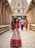Pink Pure Silk Coconut Kids Girl&