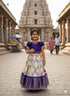 Blue Pure Silk Coconut Kids Girl&