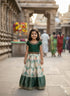 Green Pure Silk Coconut Kids Girl&