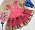 Pink Pure Mysore Tissue Silk Kids Girl&