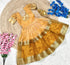 Yellow Pure Mysore Tissue Silk Kids Girl&