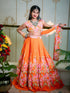 Orange Pure Muslim Cotton Kids Girl&