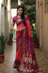 Pink Pure Paithani Bandhej Saree Banarasi Silk Saree Anant Tex Exports Pvt.Ltd..
