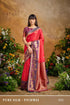 Red Pure Soft Silk Pichwai Handloom Weaving Silk Saree Soft Silk Saree Anant Tex Exports Pvt.Ltd..
