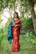 Brown Pure Soft Banarasi Katan Silk Banarasi Saree Soft Silk Saree Anant Tex Exports Pvt.Ltd..