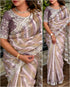 Pink Pure Tissue Taspa Organza Saree Tissue Saree Anant Tex Exports Pvt.Ltd..