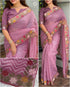 Onion Pure Soft Cotton Satin Saree Cotton saree Anant Tex Exports Pvt.Ltd..