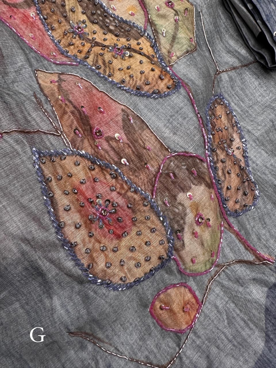 Grey Pure Soft Cotton Tussar Saree