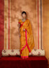 Yellow Pure Soft Satin Handloom Weaving Satin Saree Japan Satin Saree Anant Tex Exports Pvt.Ltd..