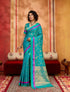 Blue Rama Pure Soft Satin Handloom Weaving Satin Saree Japan Satin Saree Anant Tex Exports Pvt.Ltd..