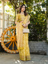 Yellow Pure Organza Silk Bandhani Patola Organza Saree Organza Saree Anant Tex Exports Pvt.Ltd..