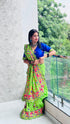 Green Pure Silk Gamthi Work Real Diamond Patola Saree Panetar Saree Anant Tex Exports Pvt.Ltd..