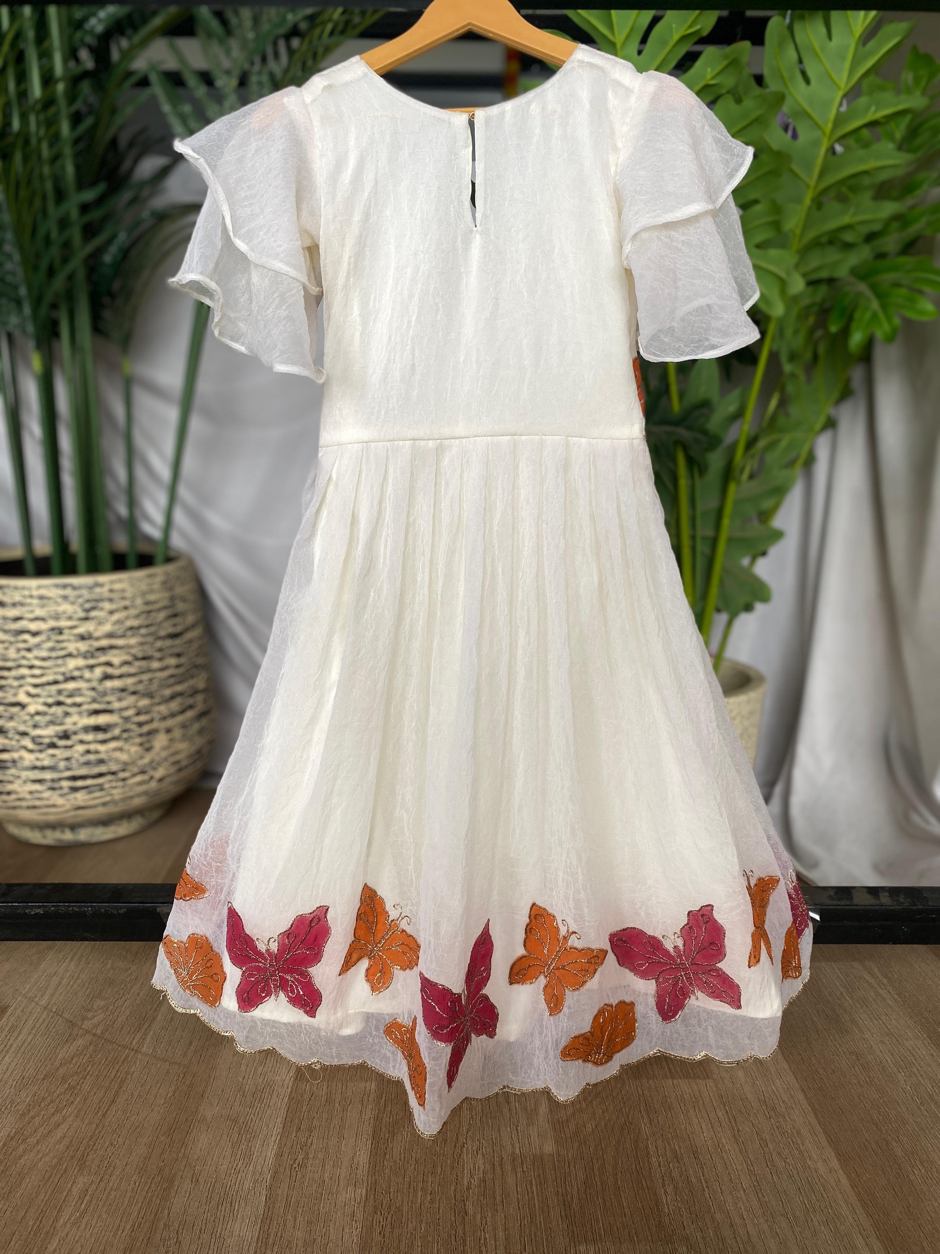 Cream Pure Crush Organza Kids Girl&