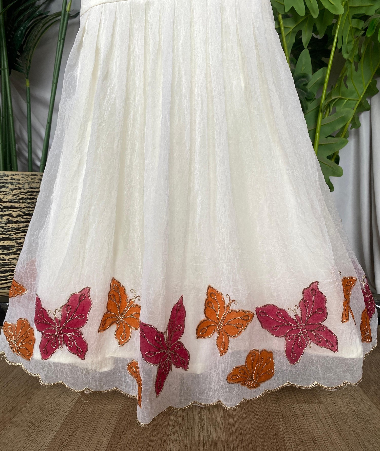 Cream Pure Crush Organza Kids Girl&