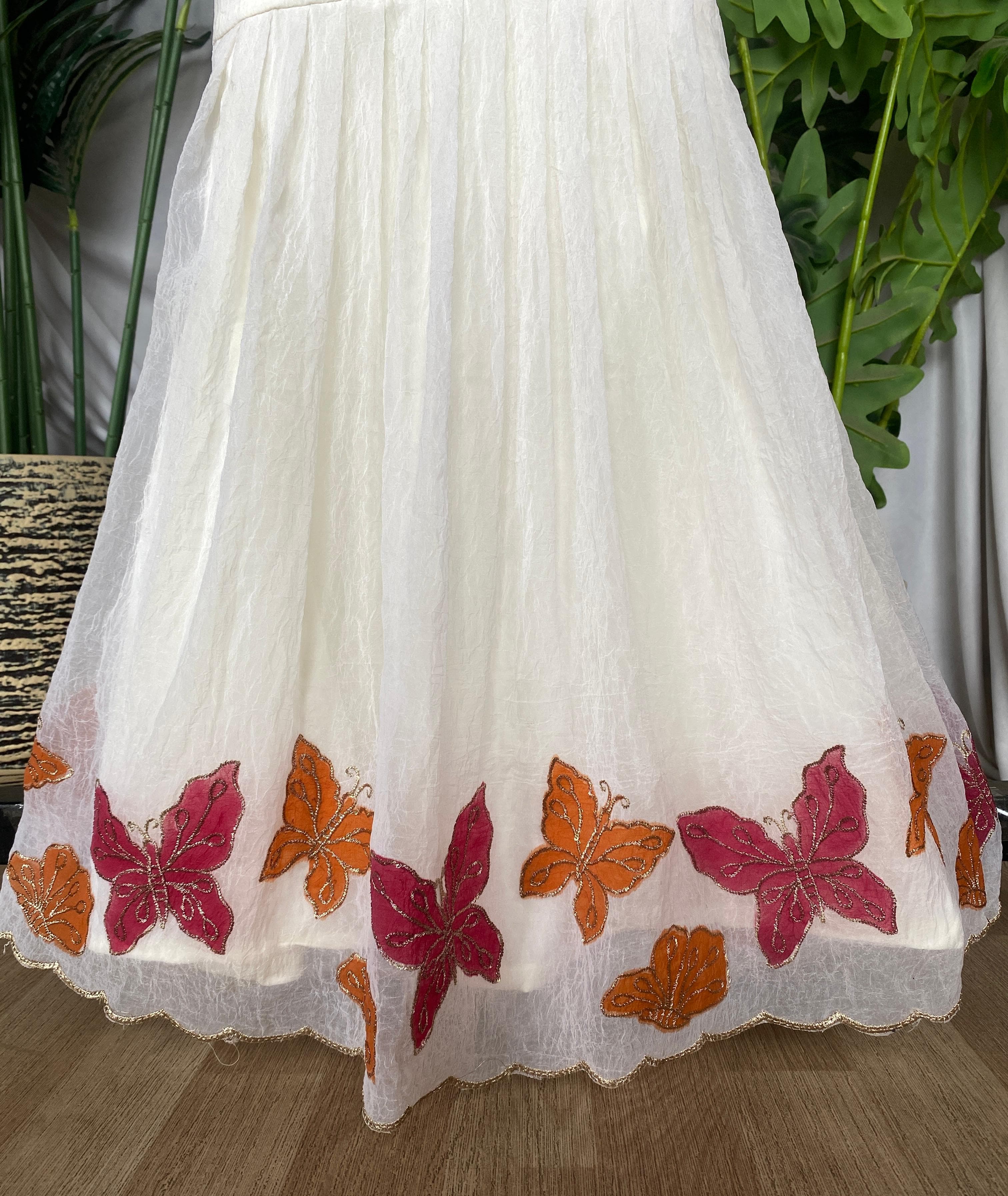 Cream Pure Crush Organza Kids Girl&