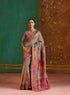 Brown Pure Soft Mul Mul Cotton Handloom Weaving Cotton Saree Cotton saree Anant Tex Exports Pvt.Ltd..