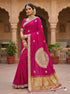 Rani Pure Gaji Silk Bandhej Gota Work Saree Gajji Silk Saree Anant Tex Exports Pvt.Ltd..