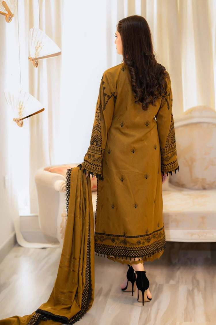 Brown Pure Soft Muslin Cotton Kurti Pent 