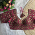 Readymade Pure Soft Roman Silk Sabyasachi Style Bridal Blouse 