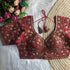 Readymade Pure Soft Roman Silk Sabyasachi Style Bridal Blouse 
