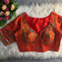 Readymade Pure Soft Viscose Cosmos Silk Sabyasachi Style Bridal Blouse 