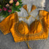 Readymade Pure Soft Italian Silk Beads Work Masaba Style Bridal Blouse 