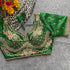 Readymade Pure Soft Italian Silk Heavy Handwork Bridal Blouse 