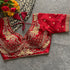 Readymade Pure Soft Italian Silk Heavy Handwork Bridal Blouse 